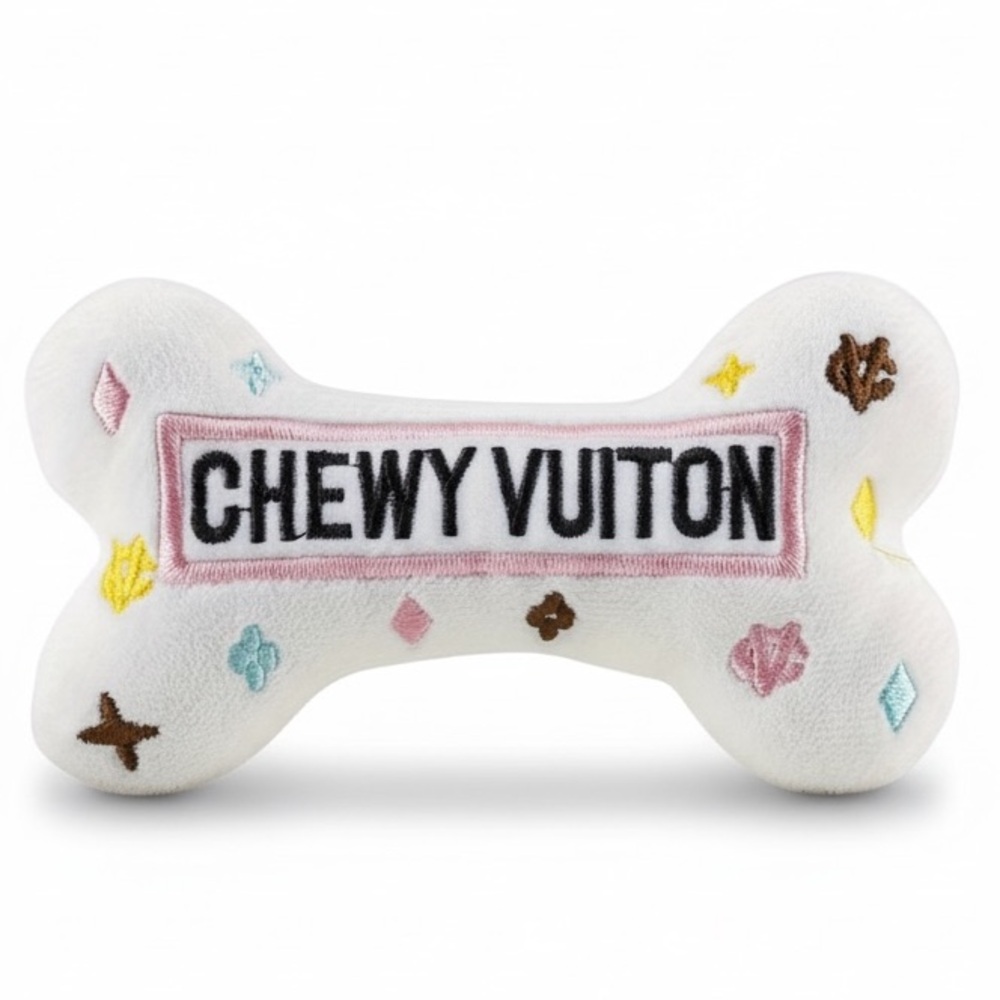 Dog Toy Chewy Vuiton Dog Bone